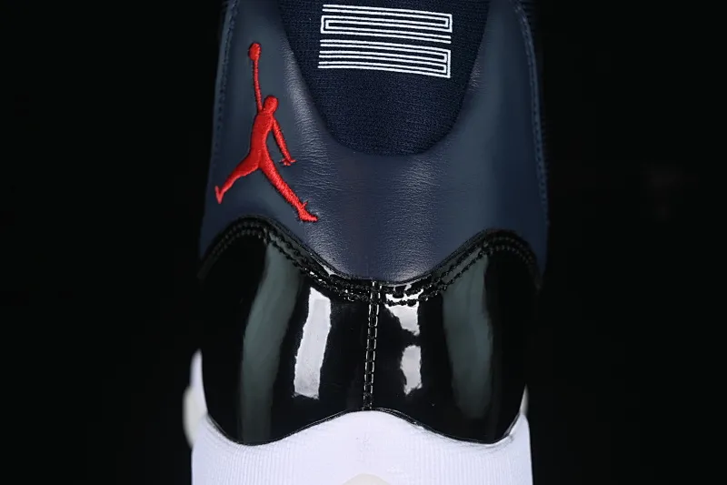All categories Air Jordan Jordan series basketball shoes Air Jordan 11 Air Jordan 11 Retro AJ11 Joe 11 navy blue high-top basketball shoes CT8012-406